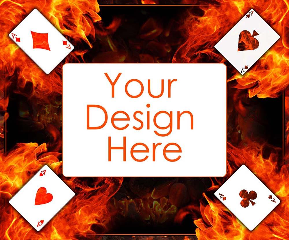 My custom Card Mat Green - Di-Jet nv - The Designer? YOU! Personalized card mat with custom photo design Durable card mat featuring your own picture Customized card game accessory with your photo Unique card mat with your image for all card games Personalized gift for card game enthusiasts: a card mat with your picture Custom card mat with your photo: the perfect addition to any card game session