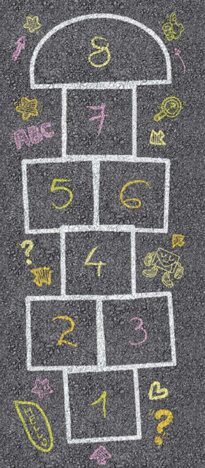 Play Mat Hopscotch 77x190cm - Di-Jet nv - The Designer? YOU!