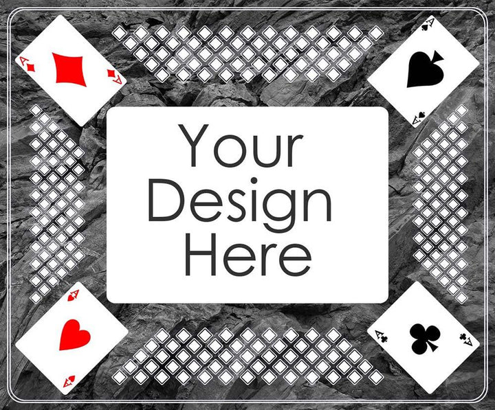 My custom Card Mat Green - Di-Jet nv - The Designer? YOU! Personalized card mat with custom photo design Durable card mat featuring your own picture Customized card game accessory with your photo Unique card mat with your image for all card games Personalized gift for card game enthusiasts: a card mat with your picture Custom card mat with your photo: the perfect addition to any card game session