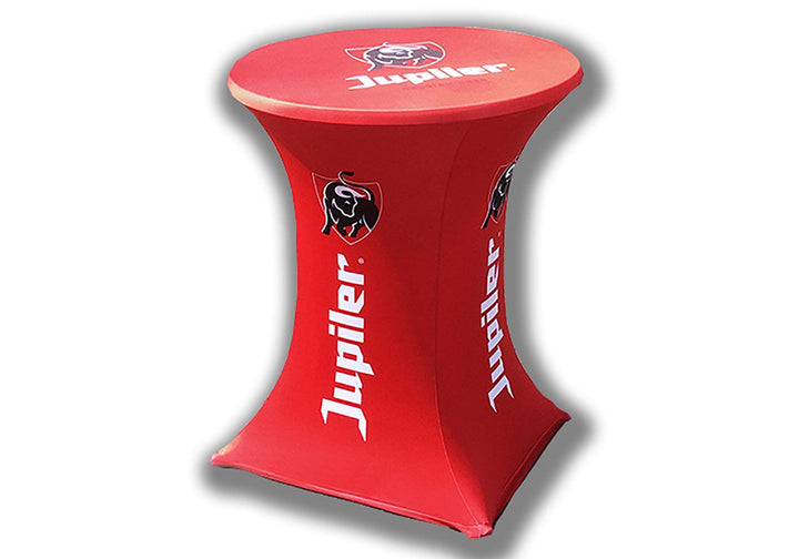 Customised Stretch Cover for Standing Table - Di-Jet nv - The Designer? YOU! 